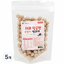 그린원푸드 유기농 옹알이 유아 쌀과자, 혼합맛(사과/당근), 30g, 5개