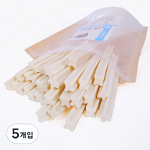 뉴트리오 먹는치약 강아지 덴탈껌 대용량, 밀크, 5개입