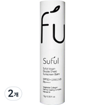 시스터톡수풀 Suful 더블쉴드 선밤 SPF50+ PA++++, 10g, 2개