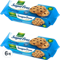 구욘 초코칩 쿠키, 125g, 6개