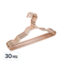윈프라이스 메탈 슬립 옷걸이, 로즈골드, 30개입