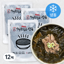교동전선생 삼백육십오일 집국 소고기미역국 (냉동), 500g, 12팩
