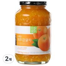초록원 제주감귤차, 1kg, 2개