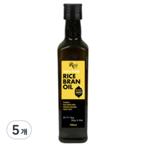 리지 100% PURE 현미유, 5개, 500ml