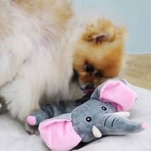 펫트롱 아마존 바스락 강아지 봉제장난감 40 x 29 cm PTR415, 코끼리, 1개