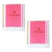 따리드리 스마일 유아 어린이 치실 88개, 핑크 + 옐로우, 88개입, 2개