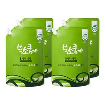 쑥소쿰 세탁세제 리필, 4개, 1.6L
