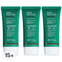 닥터마이스킨 시카 네이처 퓨어 선크림 SPF50+ PA++++, 60ml, 15개