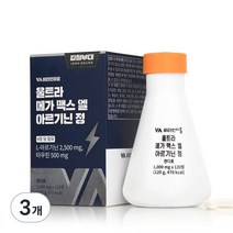 비타민마을 강철부대 울트라 메가맥스 L 아르기닌 2500 타우린, 3개, 120g