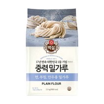 백설 중력밀가루, 2.5kg, 1개