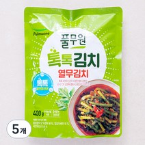 풀무원 풀무원 톡톡 열무김치, 400g, 5개