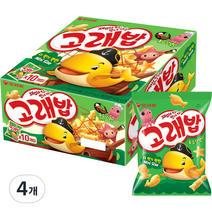 오리온 고래밥 미니 볶음양념맛, 200g, 4개
