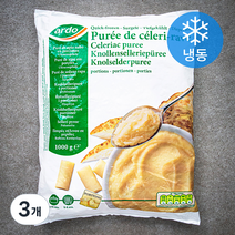 아르도 샐러리악 퓨레 포션 (냉동), 1kg, 3개