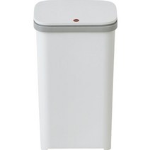 바람 릴리 원터치 휴지통 20L, 화이트, 1개