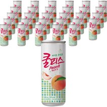 쿨피스 복숭아맛, 230ml, 30개
