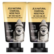 과일나라 제주 자연의 차콜 코팩 80g, 1개입, 2개