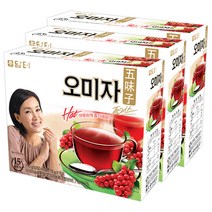담터 오미자 플러스 과실차, 18g, 15개입, 3개