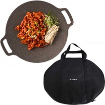 라체나 인덕션 겸용 그리들팬 + 포미포유 가방, 1세트, 36cm