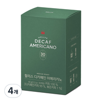 할리스 디카페인 아메리카노, 2.2g, 30개입, 4개