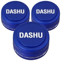 다슈 포 맨 프리미엄 울트라 홀딩 파워 왁스, 15ml, 3개