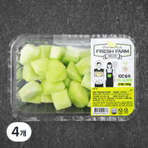 프레쉬팜 달콤 허니듀메론, 850g, 4개