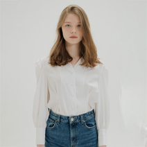 오앨 SHIRRING BELTED BLOUSE