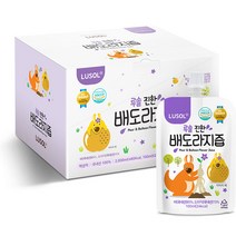 루솔이 만든 진한 배도라지즙 선물세트, 100ml, 20포
