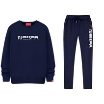 네스파 남성용 영문 기모 트레이닝복 상하세트 SUA_0007
