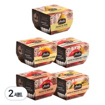 아넬라 첫과일 10일 솔루션 디저트 세트 사과 + 복숭아 + 바나나 + 사과배 + 배, 사과&복숭아&바나나&사과배&배, 2세트