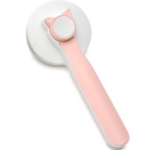 모리의집 고양이 그루밍 빗 10 x 10 x 19, 1개, 분홍색