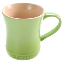 쯔비벨무스터 프렌치 컬러머그 300ml, 그린