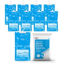 홈플래닛 옷걸이형 제습제, 120g, 10개입