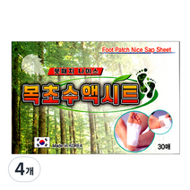 풋패치나이스 목초수액시트, 30개입, 4개