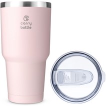 캐리보틀 몬스터 텀블러, 핑크, 900ml