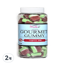 수박 젤리, 500g, 2개