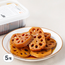 더반찬 연근조림, 5개, 200g