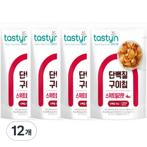종근당건강 테이스틴 단백질 구이칩 스위트칠리, 25g, 12개