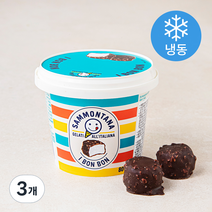 본본 사몬타나 코코아코팅 아이스크림 미니컵 (냉동), 80g, 3개