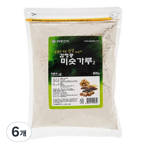 검정콩미숫가루 2, 800g, 6개