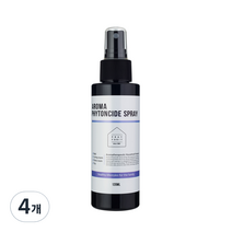 프레이포잇 클린 매직 피톤치드 아로마 탈취 스프레이 본품, 4개, 120ml