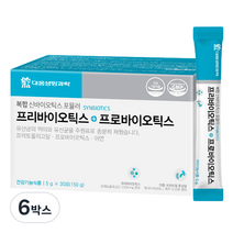 대웅생명과학 프리바이오틱스 프로바이오틱스 모유 유산균, 150g, 6개
