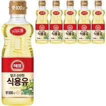 해표 식용유, 500ml, 6개