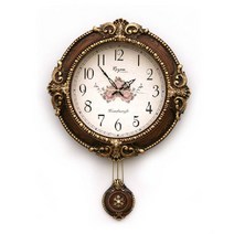 톡톡타임 피농 벽시계, 골드