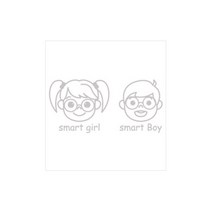 디자인수풀 캐릭터스티커 클래스 스마트, 라이트그레이