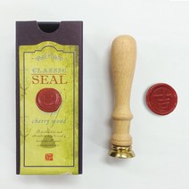 가일아트 체리우드 예쁜씰코인 씰도장세트 (해당씰스티커부착), 2p (씰 1p, 코인 25 1p) + 종이케이스, 1개