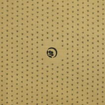 전통문의 프린트 원단, 머스타드, 1개