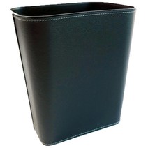 유피어 휴지통, 블랙, 1개