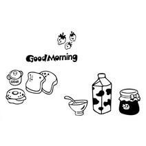 블럭마트 point wallpapaer, GOOD MORNING