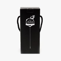 병도매닷컴 250~300ml 페트병 포장 디자인 박스, P500-블랙, 10개입