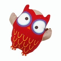 리빙데코 부엉이집게8번우 커튼 집게, 혼합 색상, 1개